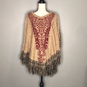 Reborn sweater shawl